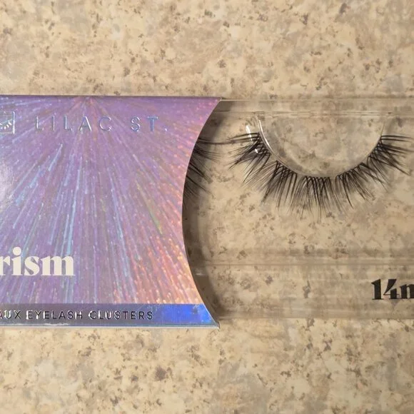 Lilac St. Lashes Prism 14mm NIB - Picture 2 of 2